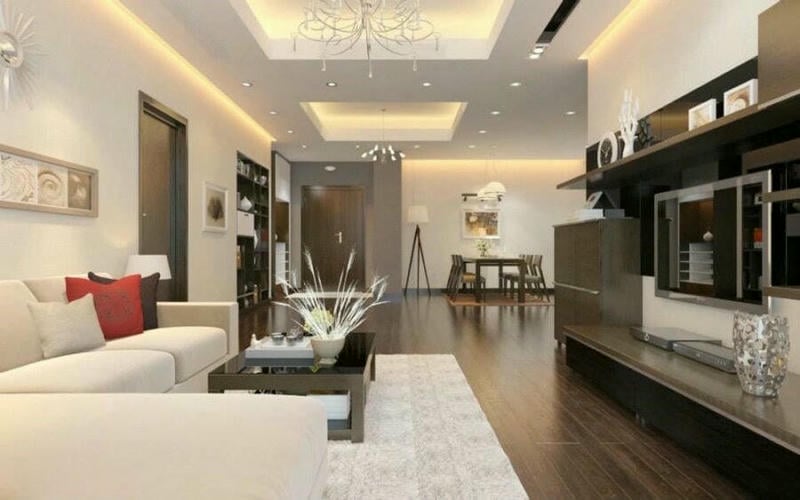 Nội thất chung cư phong cách hiện đại rất được ưa chuộng
