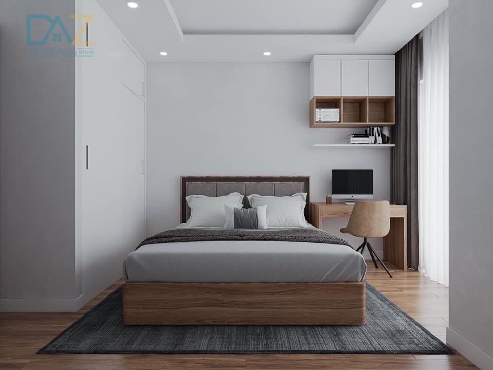 can ho 3 ngu 12 Giường ngủ gỗ MDF