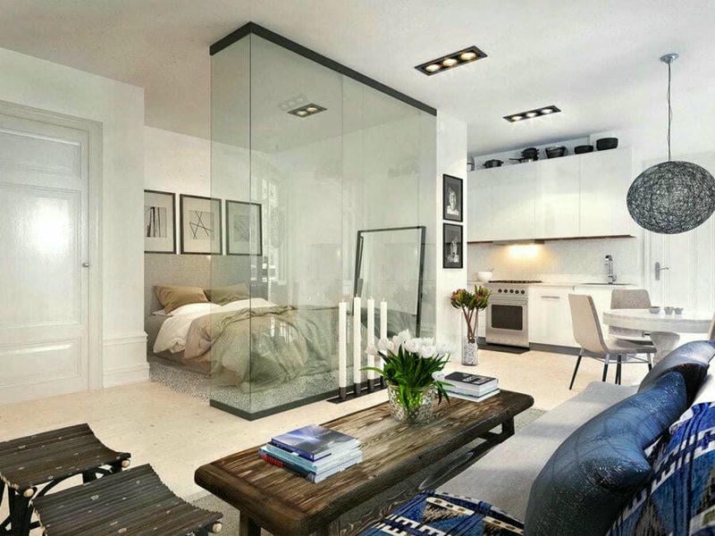 Thiết kế phòng khách đơn giản nhưng vẫn rất hiện đại tinh tế