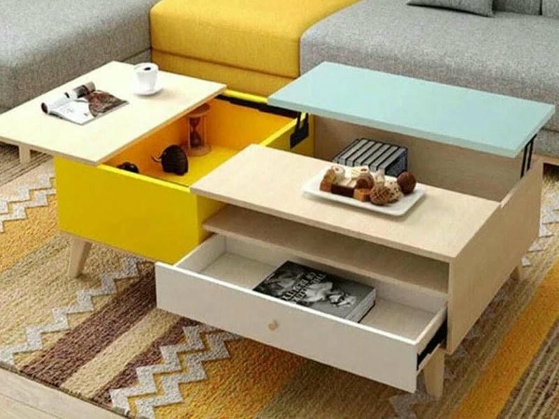 Thiết kế nội thất chung cư 45m2 với phòng khách hiện đại