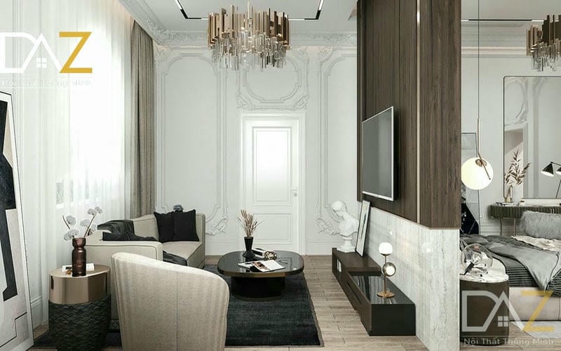 Cuộc sống hưởng thụ trong phong cách nội thất tân cổ điển