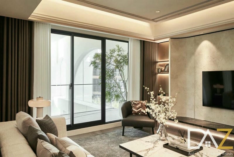 Mẫu phòng khách tiện nghi, hiện đại và mới lạ