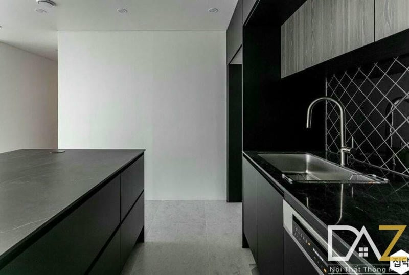 Thiết kế không gian phòng bếp nhỏ gọn và hiện đại