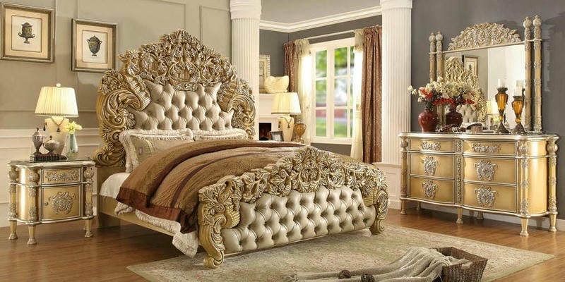 Giường Ngủ Phong cách Luxury (sang trọng)