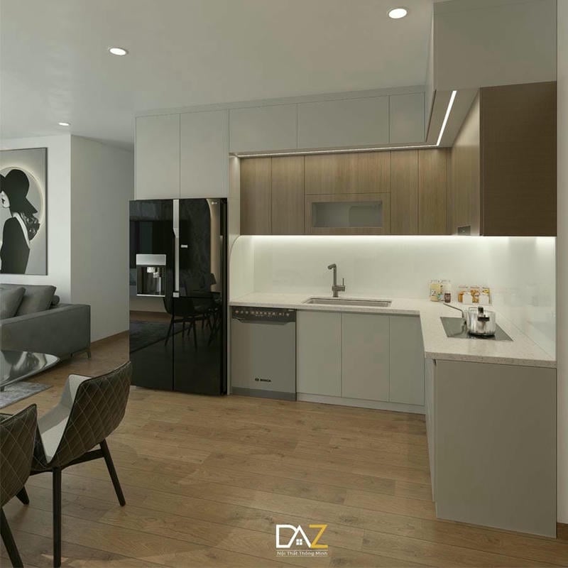 Đơn vị thi công nội thất gỗ MDF phủ laminate An Cường uy tín