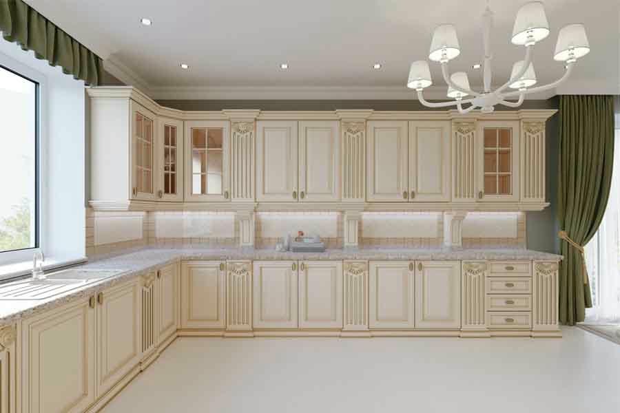 Nội thất tân cổ điển cho phòng bếp