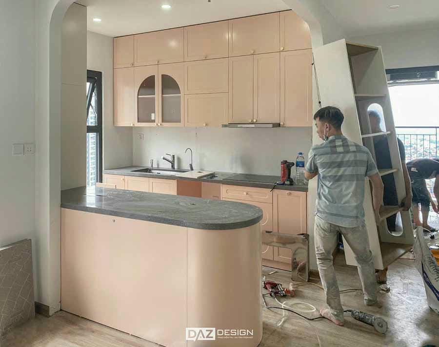 Lắp đặt tủ bếp