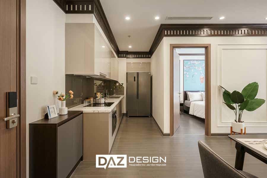 Tủ Bếp Acrylic An Cường SHT-03 lõi xanh chống ẩm