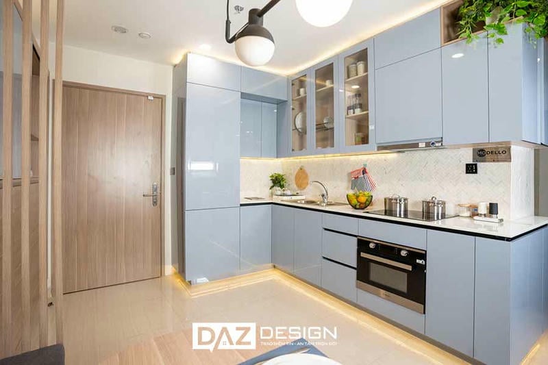 Tủ Bếp Acrylic An Cường Lõi Xanh Chống Ẩm SHT-15 Lõi