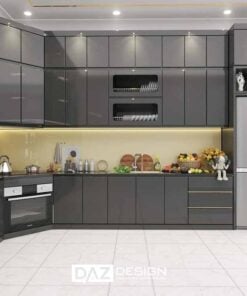 Tủ Bếp Acrylic An Cường Mdf Lõi Xanh Chống Ẩm Az-26