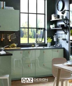 Tủ Bếp Acrylic Mdf An Cường Lõi Xanh Chống Ẩm Az-23