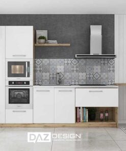 Tủ Bếp Acrylic MDF Chống Ẩm An Cường Lõi Xanh AZ-22