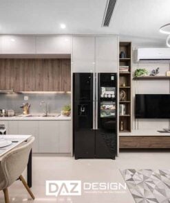 Tủ Bếp Acrylic MDF Lõi Xanh Chống Ẩm An Cường AZ-20