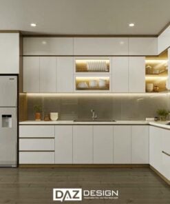 Tủ Bếp Mdf An Cường Az-07 Acrylic, Laminate, Melamine
