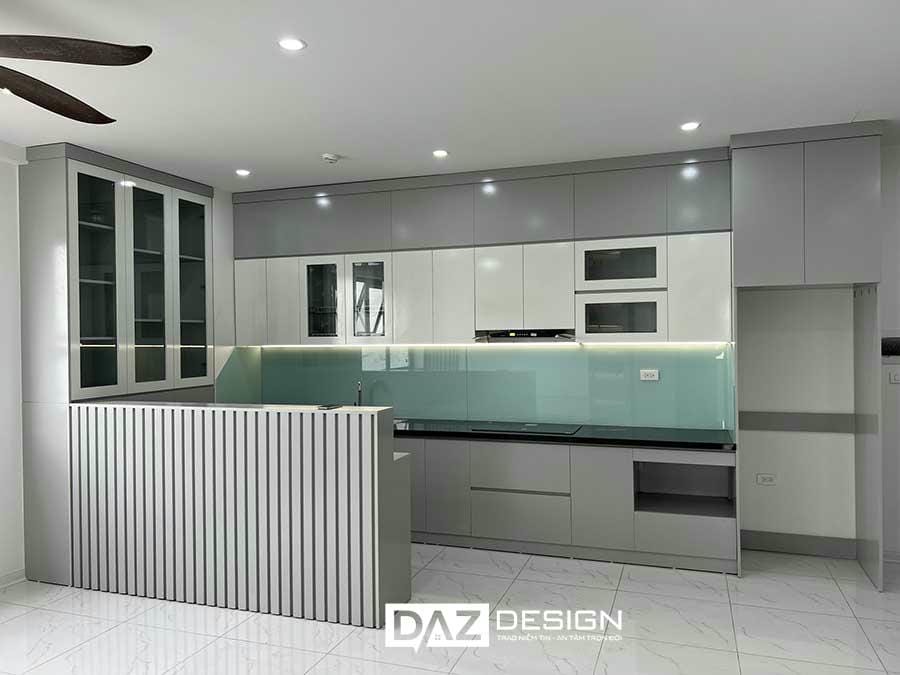 Tủ Bếp Mdf An Cường Az-07 Acrylic, Laminate, Melamine