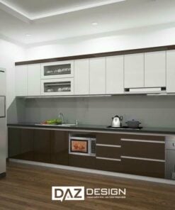 Tủ Bếp Mdf An Cường Az-16 Laminate, Acrylic, Nhựa