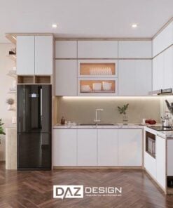 Tủ Bếp Mdf An Cường Az-19 Picomat, Acrylic, Laminate