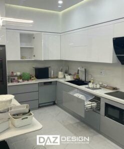 Tủ Bếp Mdf An Cường Az-24 Laminate, Acrylic, Melamine