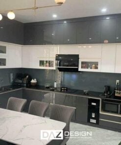 Tủ Bếp Mdf An Cường Az-24 Laminate, Acrylic, Melamine
