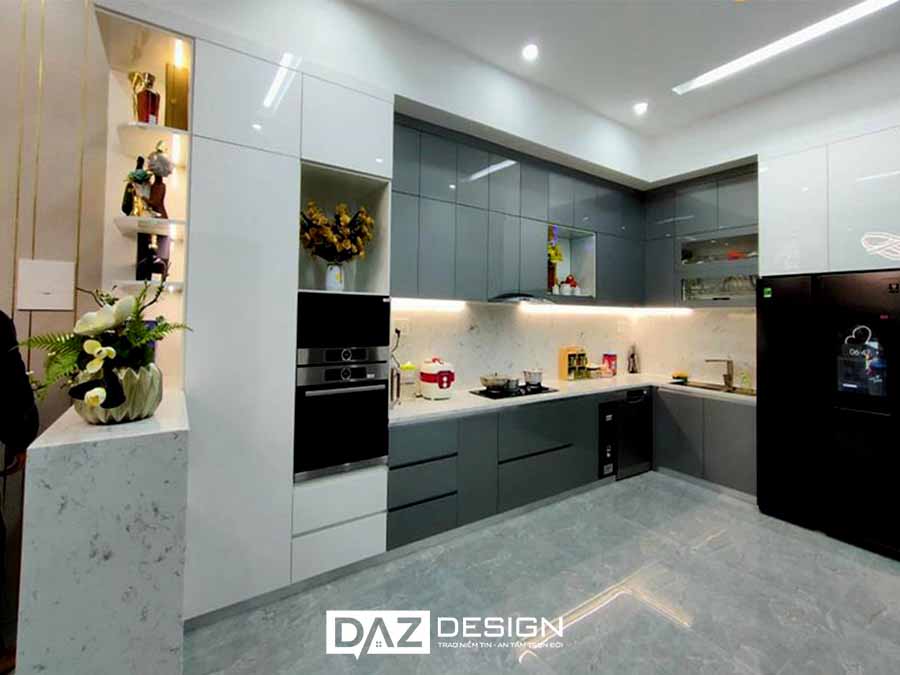Tủ Bếp Mdf Phủ Acrylic Cần Thơ