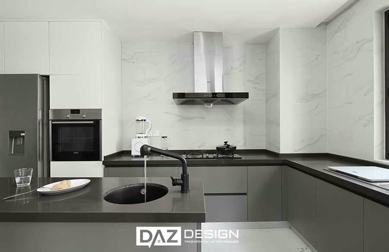 Tủ Bếp Mdf Thái Lan Az-08 Chống Ẩm Tốt