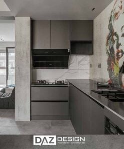 Tủ Bếp Mdf Thái Lan Az-09 Lõi Xanh Chống Ẩm