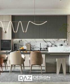 Tủ Bếp Mdf Thái Lan Az-13 Lõi Xanh Chống Ẩm