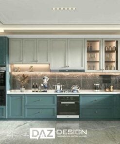 Tủ Bếp Mdf Thái Lan Az-16 Lõi Xanh Chống Ẩm