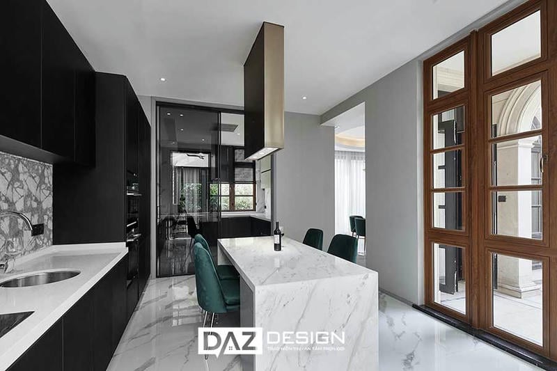 Tủ Bếp Mdf Thái Lan Chữ I, L, U Az-10