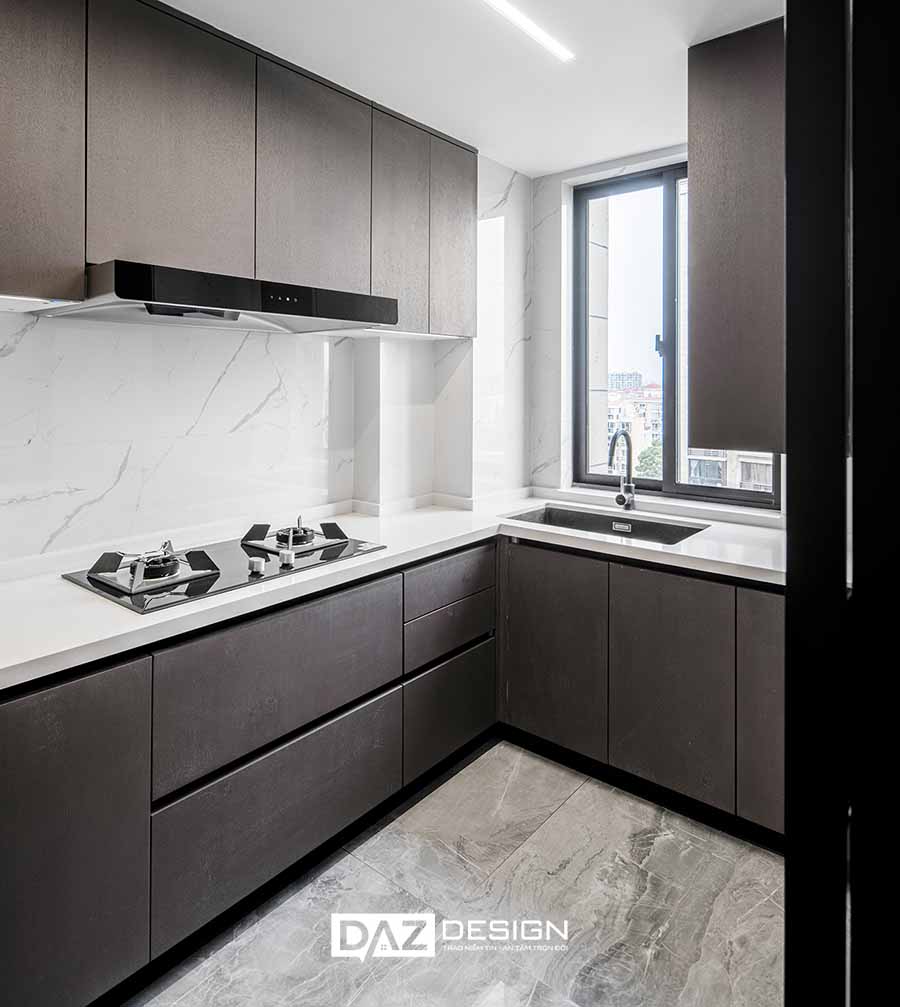 Tủ Bếp Mdf Thái Lan Lõi Xanh Acrylic, Laminate Az-06
