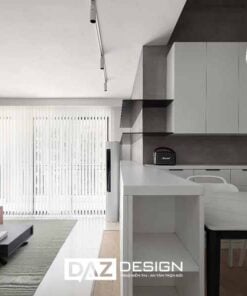 Tủ Bếp Mdf Thái Lan Lõi Xanh Cánh Phủ Acrylic Az-03