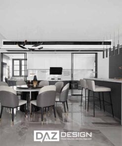Tủ Bếp Mdf Thái Lan Lõi Xanh Cánh Phủ Acrylic Az-03 6