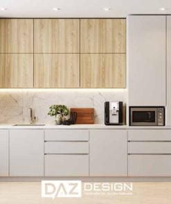 Tủ Bếp Mdf Thái Lan Lõi Xanh Chống Ẩm Az-04