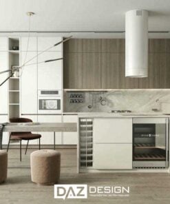 Tủ Bếp Mdf Thái Lan Lõi Xanh Chống Ẩm Az-12