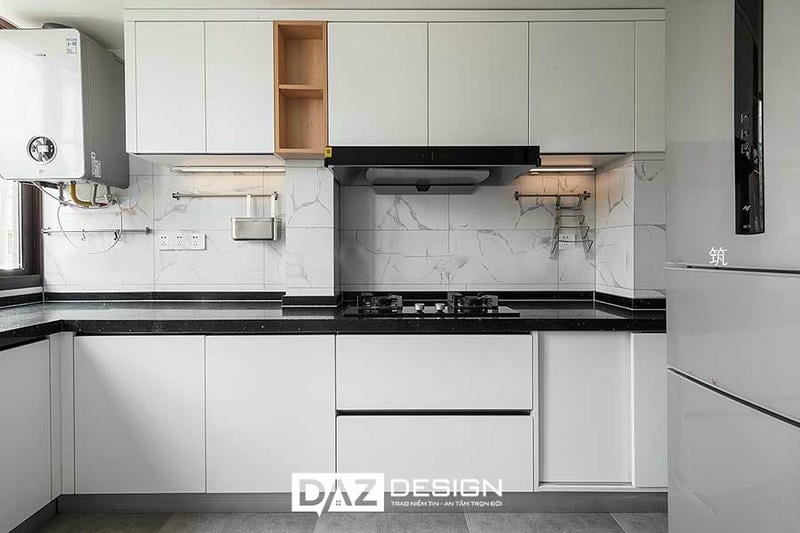 Tủ Bếp Mdf Thái Lan Lõi Xanh Chống Ẩm Chữ I, L, U Az-11