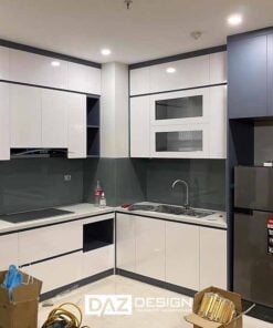 Tủ Bếp Mdf Thái Lan Lõi Xanh Phủ Acrylic Az-02