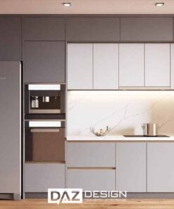 Tủ Bếp Mdf Thái Lan Lõi Xanh Phủ Acrylic Az-02