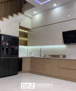 Tủ Bếp Mdf Thái Lan Lõi Xanh Phủ Acrylic Az-02