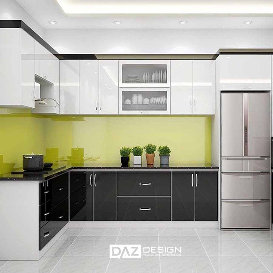 Tủ Bếp Inox Acrylic Thái Lan