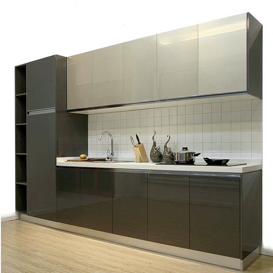 Lắp Đặt Tủ Bếp Chữ I MDF An Cường Lõi Xanh