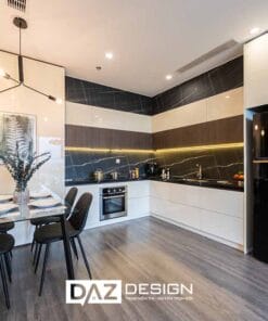 Tủ Bếp Acrylic AZ-11 MDF Lõi Xanh Chống ẨmTủ Bếp An Cường Tb091 View 02