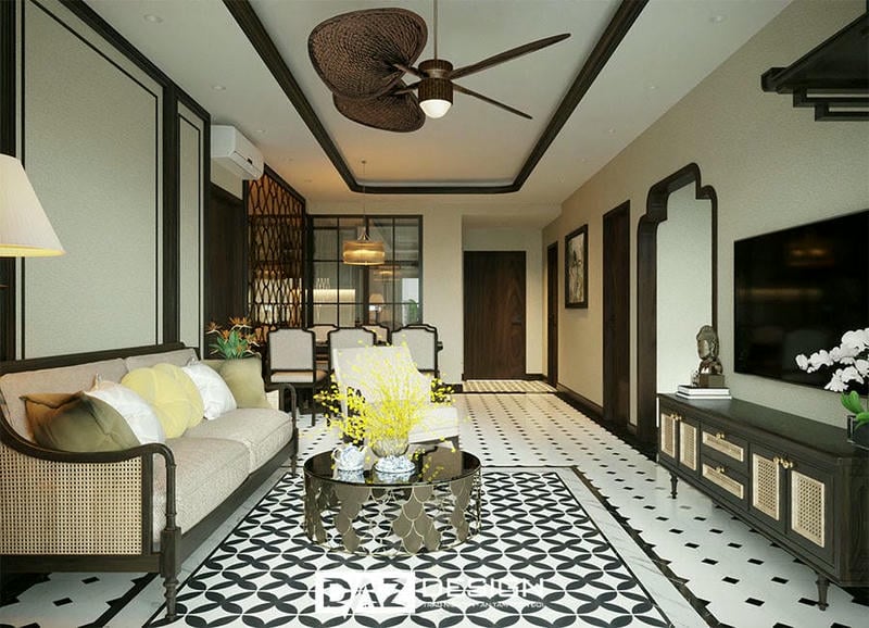 Đặc trưng của thiết kế nội thất phong cách indochine