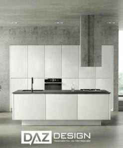 Tủ Bếp Mdf An Cường Cánh Phủ Melamin Daz-03