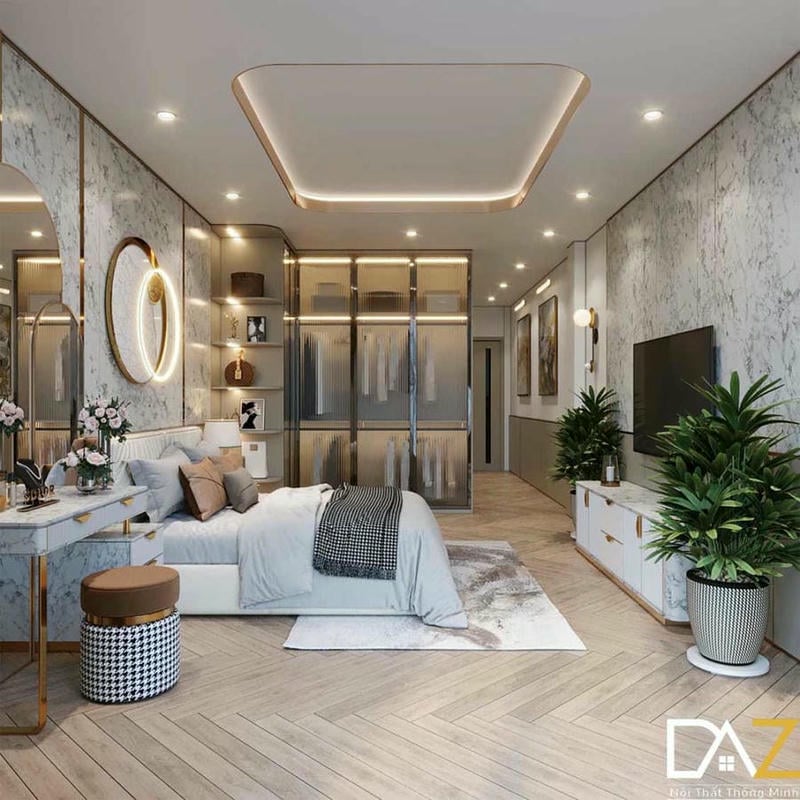Mẫu thiết kế nội thất nhà phố Hà Nội