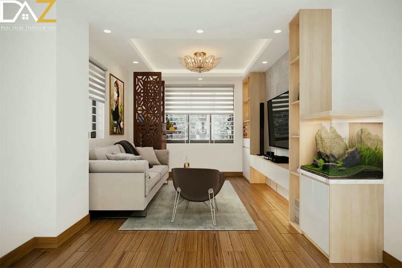 Nhà ống được thiết kế theo phong cách hiện đại