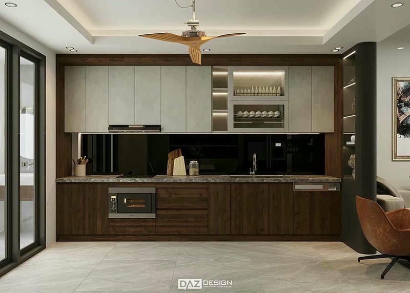 Nhà bếp tiện nghi và ngăn nắp
