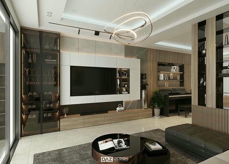 Thi Công Nội Thất Căn Hộ Nhà Đất 140m2 Long Biên Hà Nội 5