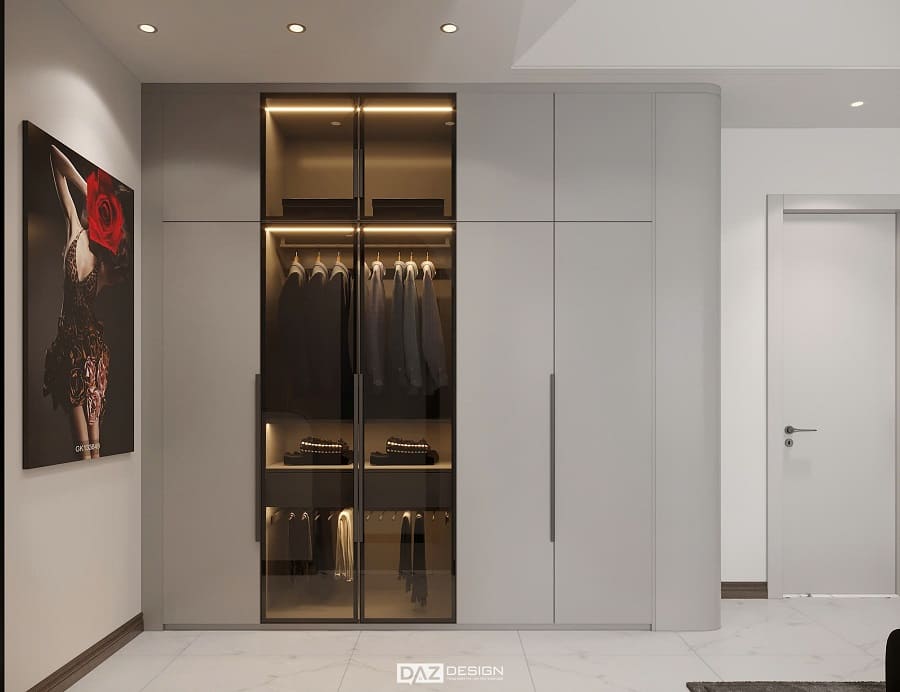 Tủ quần áo MDF An Cường