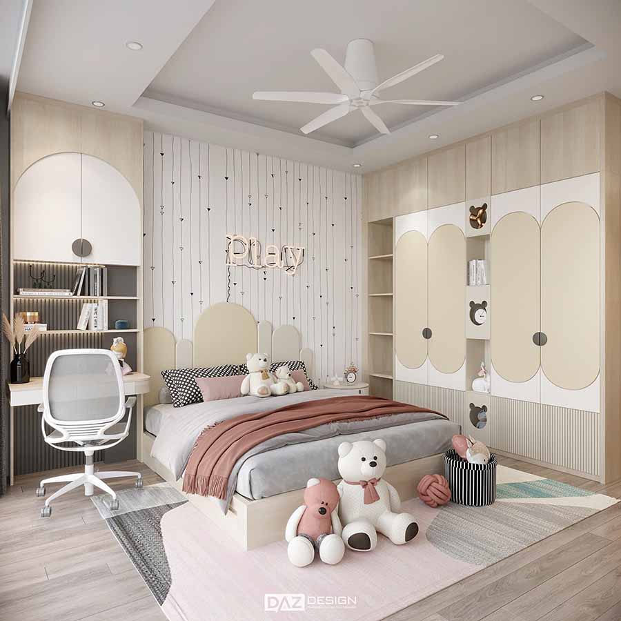 Thi Công Nội Thất Căn Hộ Nhà Đất 2 Tầng 120m Long Biên