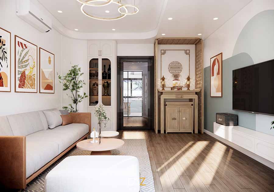 Thi Công Nội Thất Căn Hộ Nhà Đất Chị Vân Anh Cầu Giấy